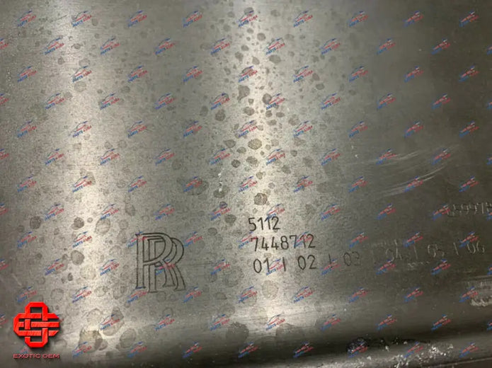 ROLLS ROYCE CULLINAN REAR BUMPER
