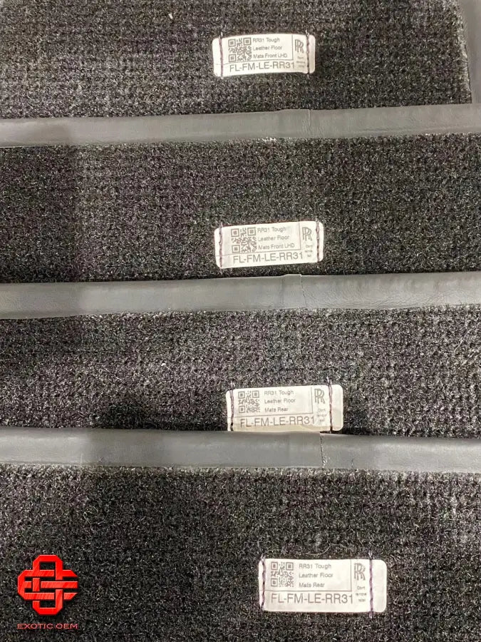 ROLLS ROYCE CULLINAN RR31 ORIGINAL FLOOR MATS