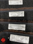 ROLLS ROYCE CULLINAN RR31 ORIGINAL FLOOR MATS FLOOR MATS LAMBSKIN BROWN