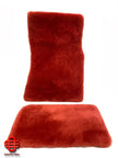 ROLLS ROYCE CULLINAN RR31 ORIGINAL FLOOR MATS FLOOR MATS LAMBSKIN RED