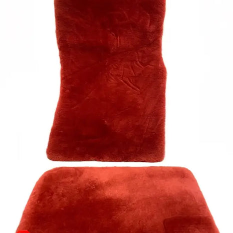 ROLLS ROYCE CULLINAN RR31 ORIGINAL FLOOR MATS FLOOR MATS LAMBSKIN RED