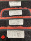 ROLLS ROYCE CULLINAN RR31 ORIGINAL FLOOR MATS FLOOR MATS LAMBSKIN RED