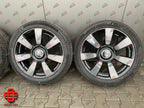 ROLLS ROYCE CULLINAN WHEELS SET BLACK POLISHED 22 INCH