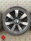 ROLLS ROYCE CULLINAN WHEELS SET BLACK POLISHED 22 INCH