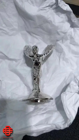 ROLLS ROYCE CULLINAN WRAITH DAWN SPIRIT OF ECSTASY AFTERMARKET SILVER CHROME