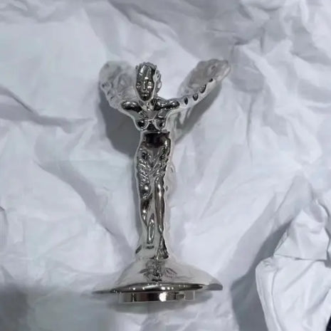 ROLLS ROYCE CULLINAN WRAITH DAWN SPIRIT OF ECSTASY AFTERMARKET SILVER CHROME