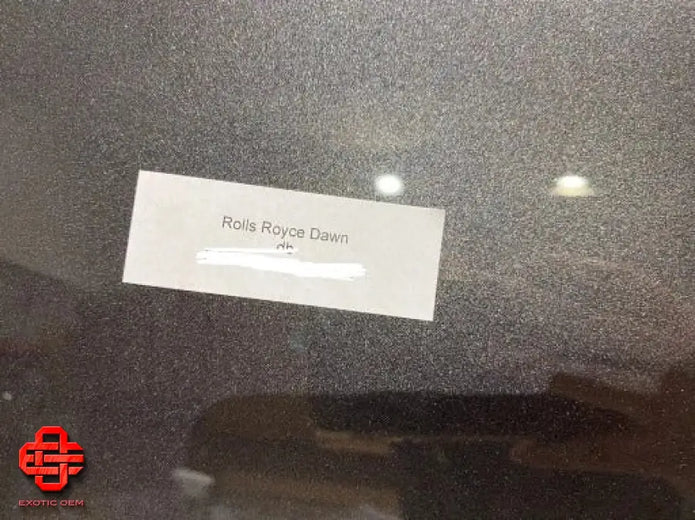 ROLLS ROYCE DAWN WRAITH RIGHT FENDER