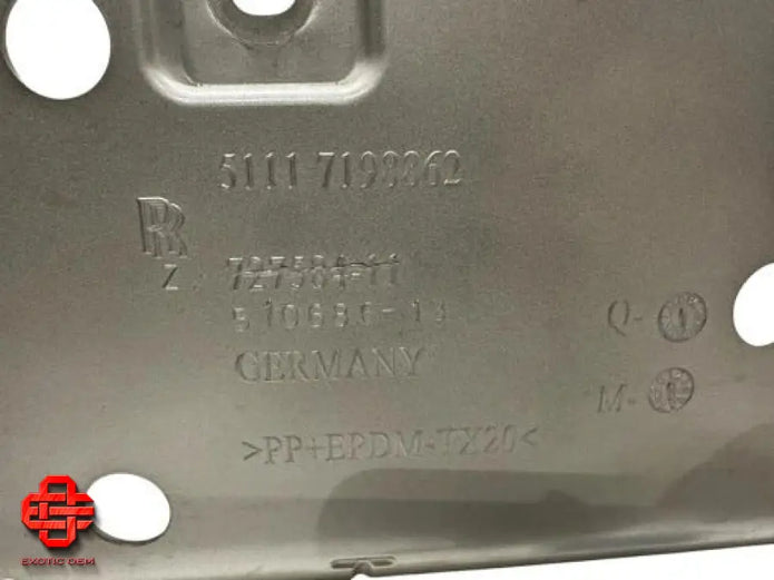 ROLLS ROYCE GHOST 09-14 FRONT BUMPER