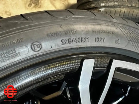 ROLLS ROYCE GHOST BLACK BADGE WHEEL SET WHEELS 21