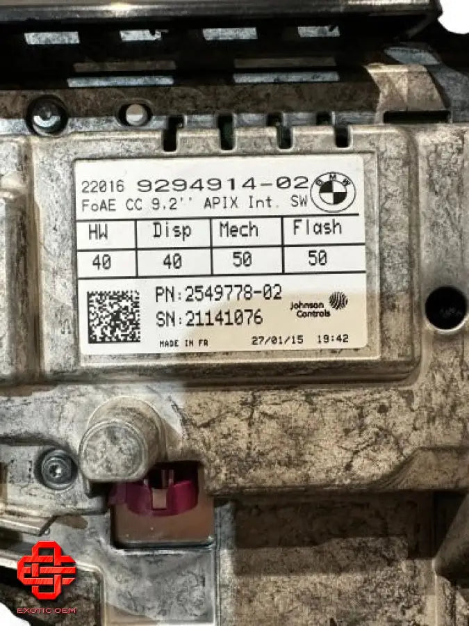 ROLLS ROYCE GHOST RR4 REAR SCREEN MONITOR