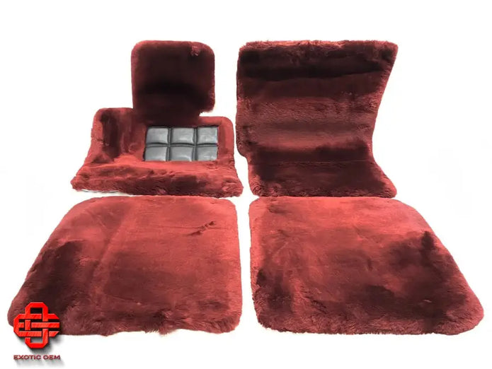 ROLLS ROYCE PHANTOM ORIGINAL FLOOR MATS FLOOR MATS RED