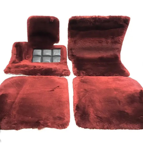 ROLLS ROYCE PHANTOM ORIGINAL FLOOR MATS FLOOR MATS RED