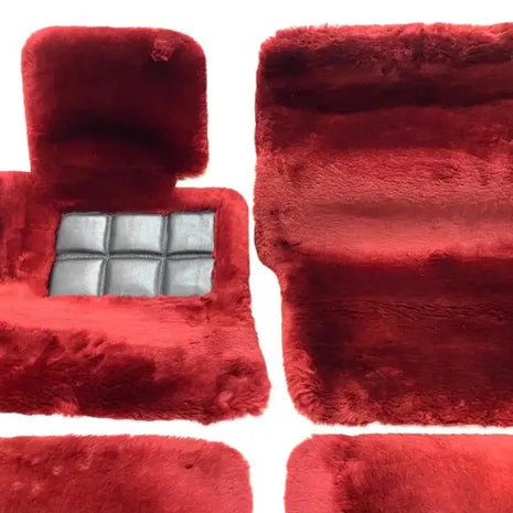 ROLLS ROYCE PHANTOM ORIGINAL FLOOR MATS FLOOR MATS RED