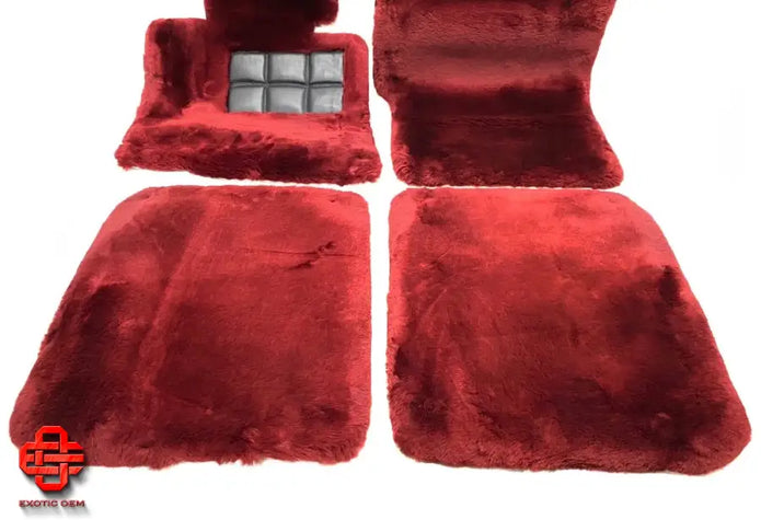 ROLLS ROYCE PHANTOM ORIGINAL FLOOR MATS FLOOR MATS RED