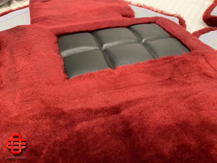ROLLS ROYCE PHANTOM ORIGINAL FLOOR MATS FLOOR MATS RED