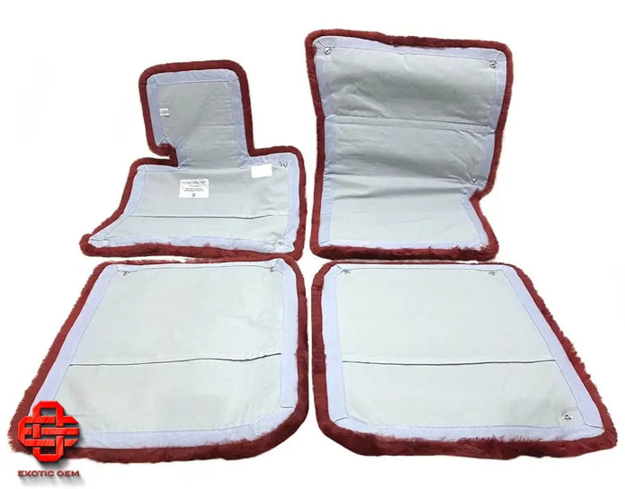 ROLLS ROYCE PHANTOM ORIGINAL FLOOR MATS FLOOR MATS RED