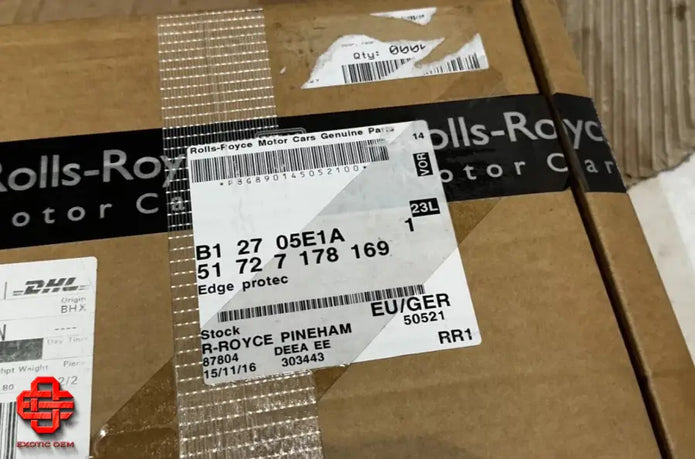 ROLLS ROYCE PHANTOM REAR DOOR SEAL PROTECTION LH