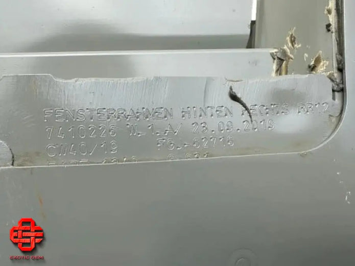 ROLLS ROYCE PHANTOM RIGHT REAR DOOR