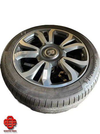 ROLLS ROYCE WHEELS SET BLACK POLISHED WHEELS SET 22