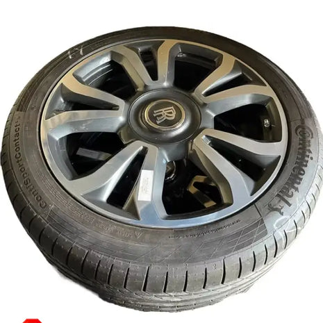 ROLLS ROYCE WHEELS SET BLACK POLISHED WHEELS SET 22
