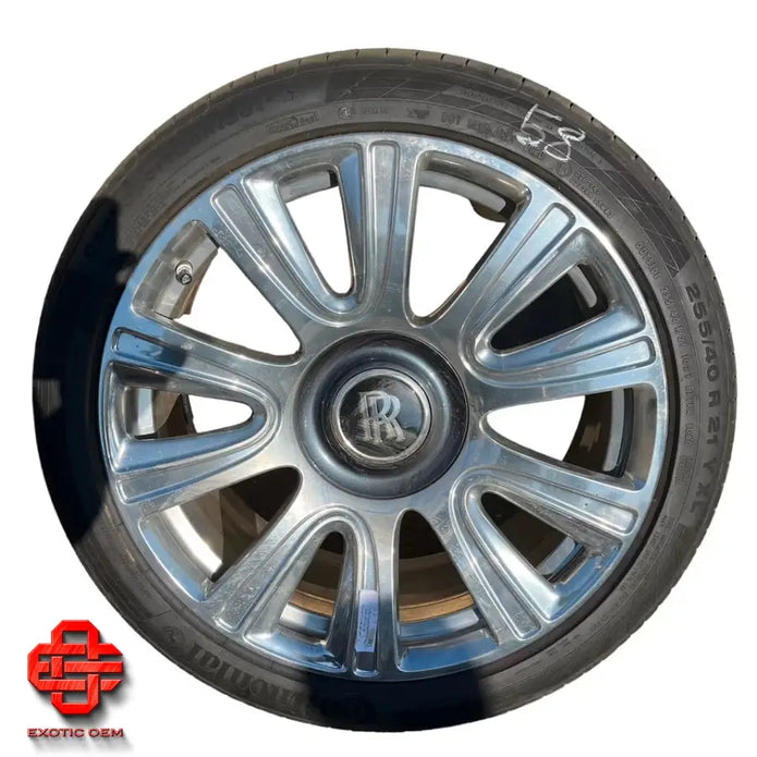 ROLLS ROYCE WHEELS SET POLISHED WHEELS SET 21