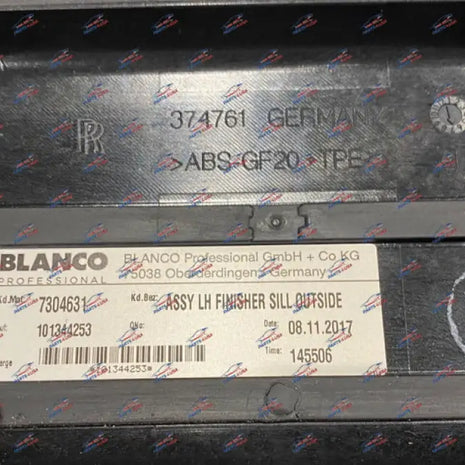 ROLLS ROYCE WRAITH DOOR SILL PLATE L + R OEM