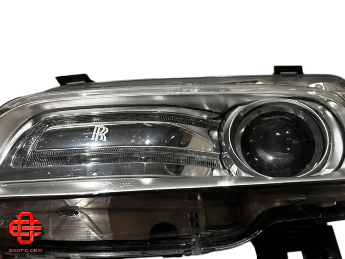 ROLLS ROYCE WRAITH GHOST LEFT HEADLIGHT