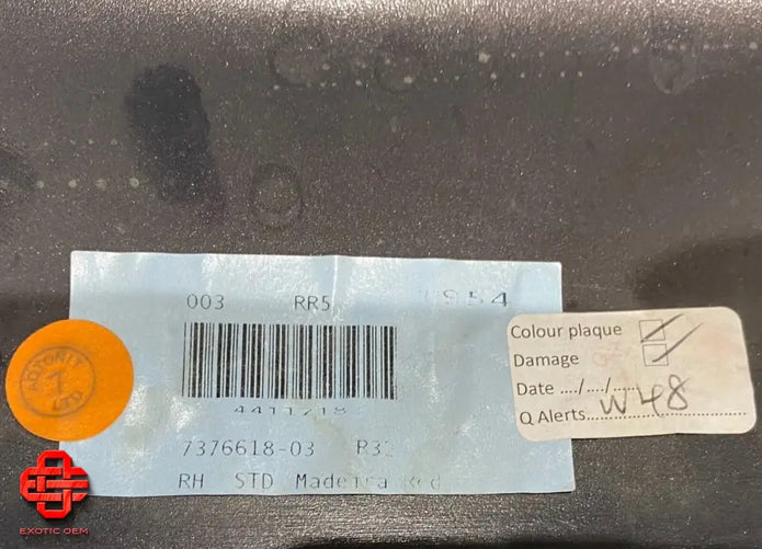 ROLLS ROYCE WRAITH SIDE SKIRT R SIDE SKIRT RH