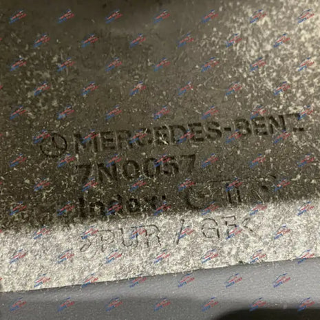 SLR MCLAREN CENTER CONSOLE WITH RED STICHING