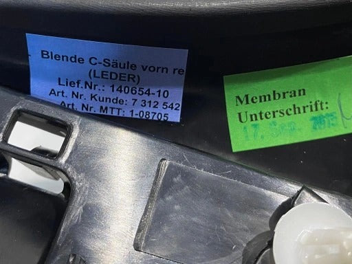 ROLLS ROYCE WRAITH PILLAR COVER