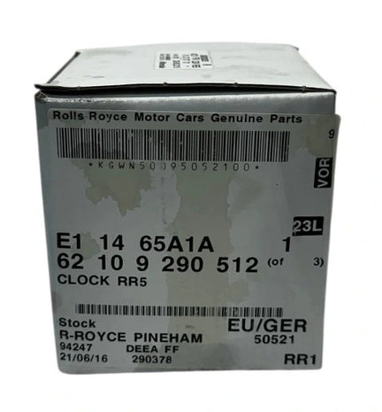 ROLLS ROYCE WRAITH RR5 CLOCK
