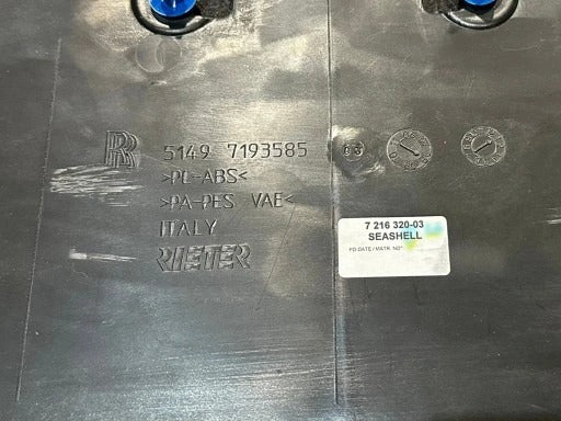 ROLLS ROYCE PHANTOM REAR TRUNK COVER PANEL