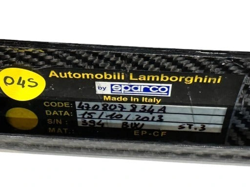 LAMBORGHINI AVENTADOR LP700 CARBON INTAKE BUMPER COVER GRILL