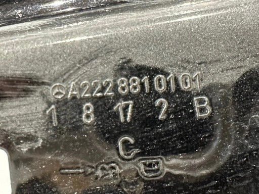 MERCEDES BENZ S CLASS LEFT FRONT FENDER