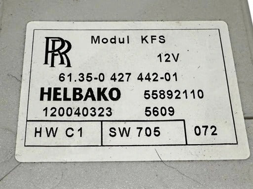 ROLLS ROYCE PHANTOM CONTROLLER RADIATOR FIGURE MODULE