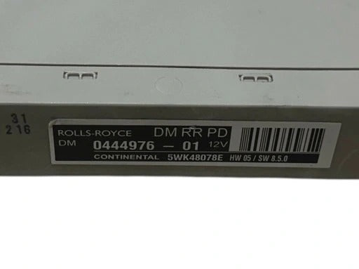 ROLLS ROYCE PHANTOM CONTROLLER MODULE