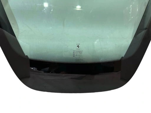 FERRARI SF90 SPIDER ENGINE COVER GLASS WINDSHIELD