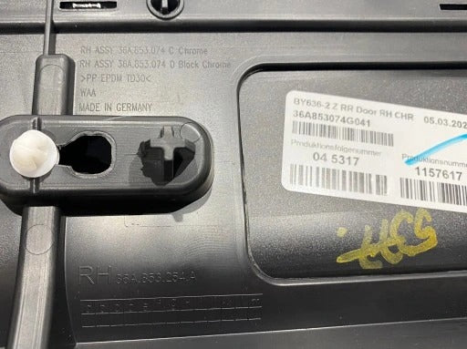 BENTLEY BENTAYGA DOOR TRIM COVER