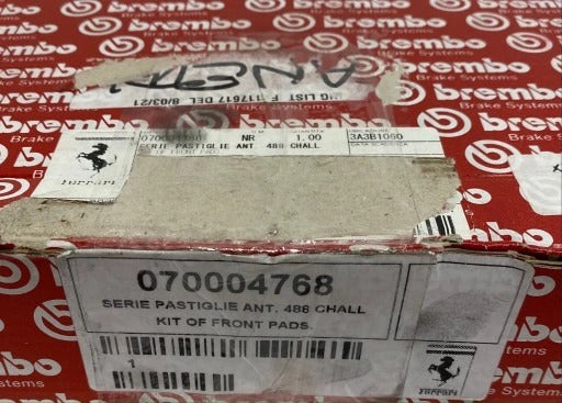 FERRARI 488 CHALLENGE FRONT PADS