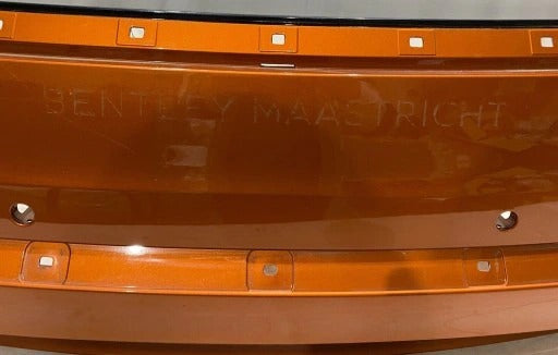 BENTLEY MULSANNE REAR BUMPER ORANGE