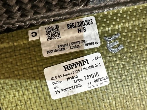 FERRARI 812 COMPETIZIONE CARBON DOOR PANEL SIDE COVER