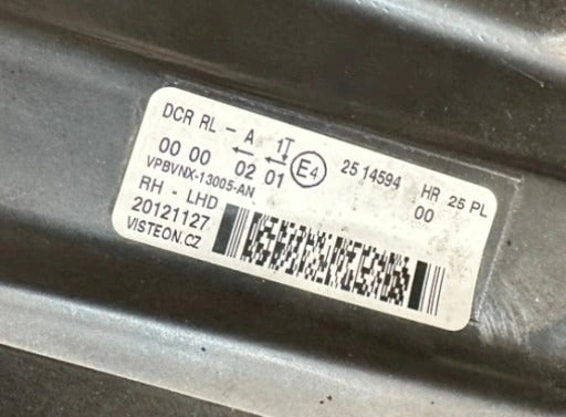 BENTLEY CONTINENTAL GT GTC LAMP