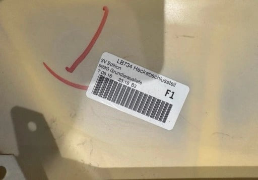 LAMBORGHINI AVENTADOR SV BUMPER COVER STRIP